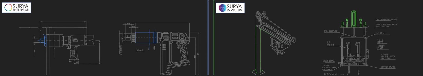 surya line art